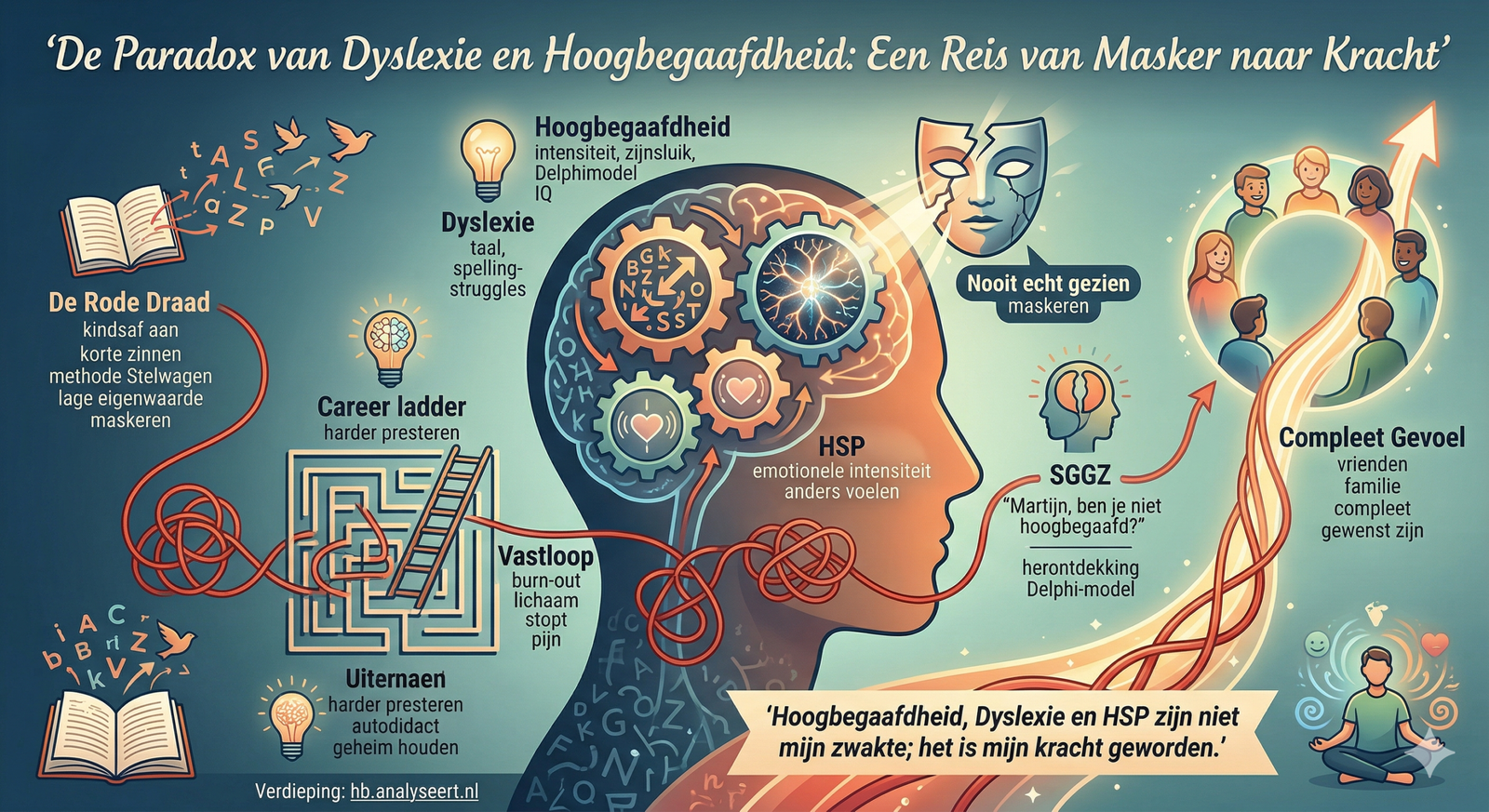 De Paradox van Dyslexie en Hoogbegaafdheid